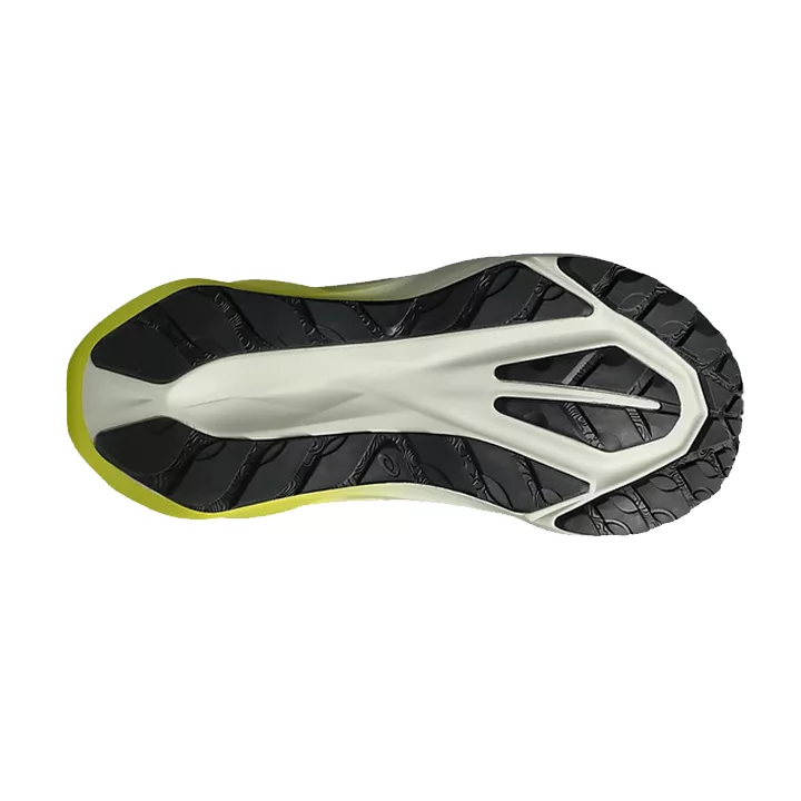 asics NOVABLAST 5 TR AURORA GREEN LIGHT DUST 1011C217 300 suola asics NOVABLAST 5 TR AURORA GREEN LIGHT DUST 1011C217 300 suola