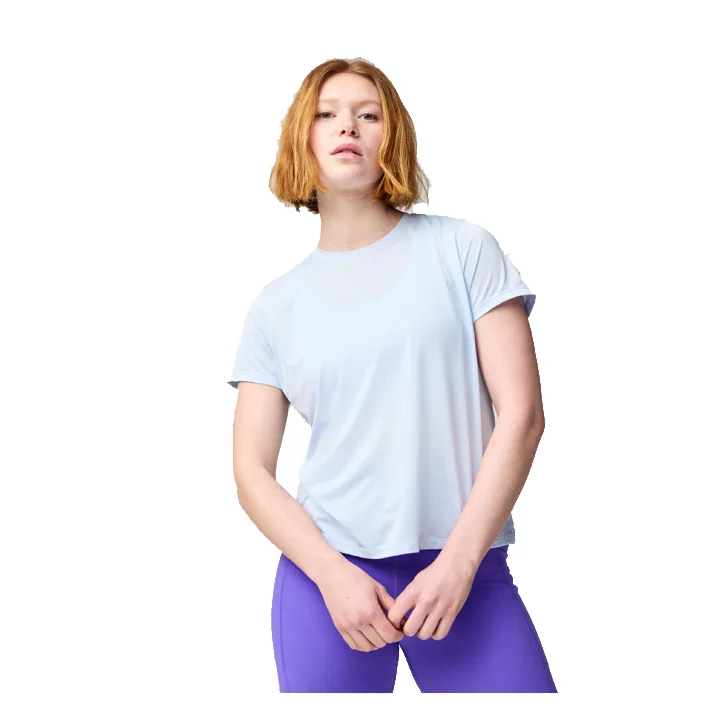 brooks W Dash short sleeve halogen blue 221755456