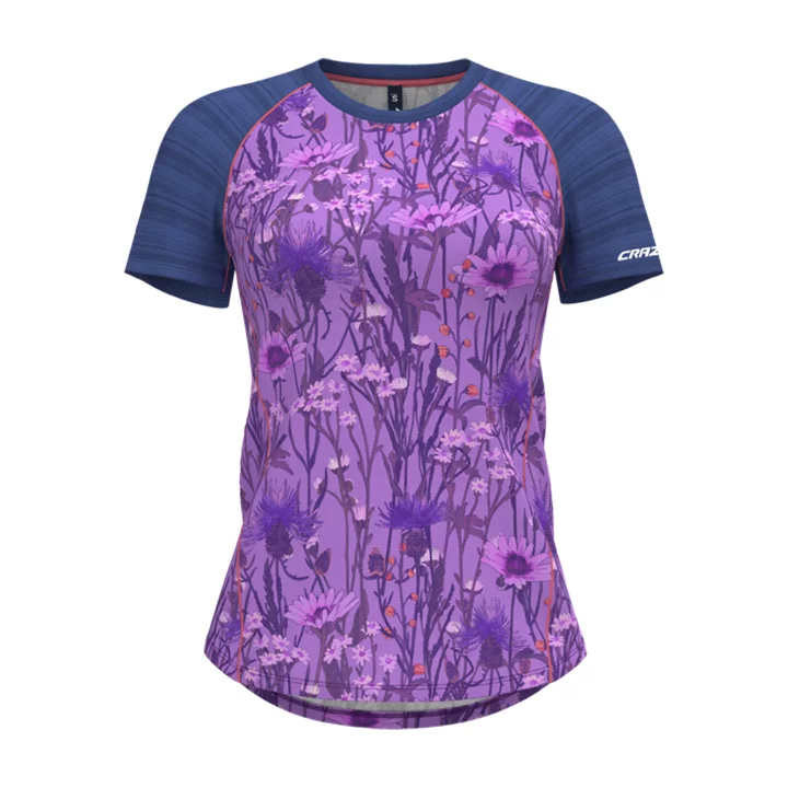 crazy Shirt alpinstar W print alpin flower S26095130D-X017