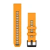 Cinturino 22mm sparkorange/graphite