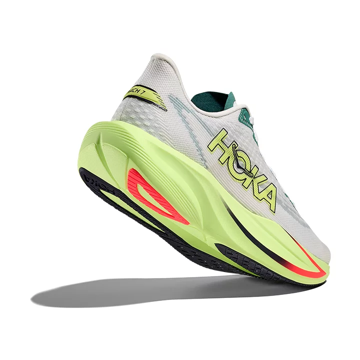 hoka Mach 7 W frost neon yuzu 1171938 FYZ suola