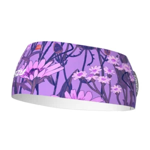 Crazy band sharp cut print alpin flower