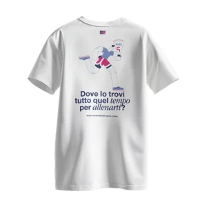 MioMioRun t-shirt Quelle maledette domande tempo retro