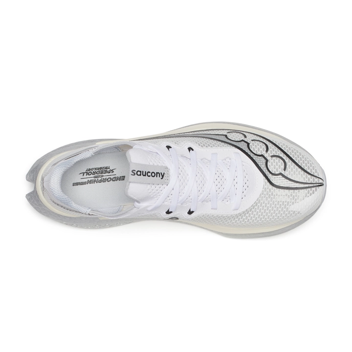 Saucony Endorphin Pro 5 white black S21064-101 alta