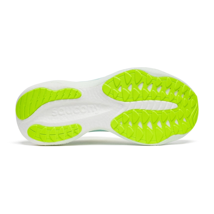 Saucony Ride 19 W white splash S11055-131 suola