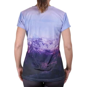 WildTee AIGUILLE DU MIDI W TECH T-SHIRT WT002WT83 retro