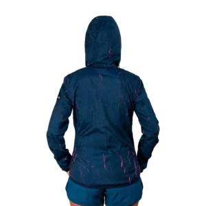 WildTee Lava hoodie W fuchsia WT755WT04 retro