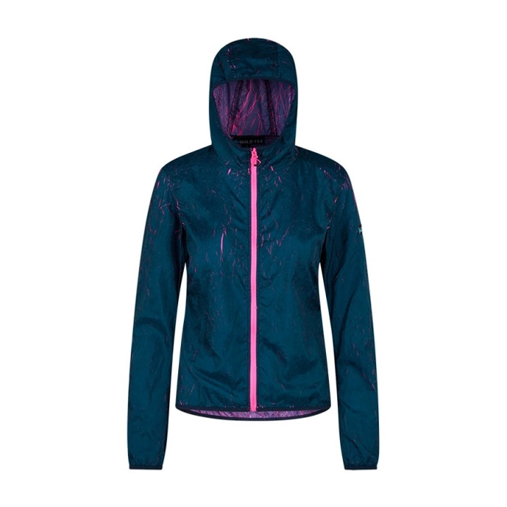WildTee Lava hoodie W fuchsia WT755WT04