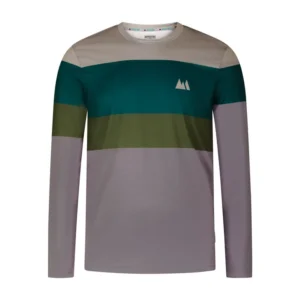 WildTee Longsleeve M colorblock fallen rock WT006WT212