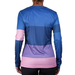 WildTee Longsleeve W color block pink WT007WT80 retro
