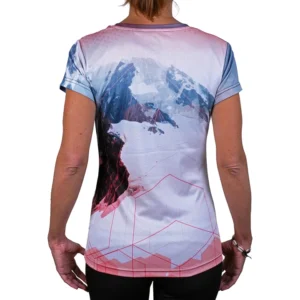 WildTee T-shirt W monte bianco WT002WT64 retro