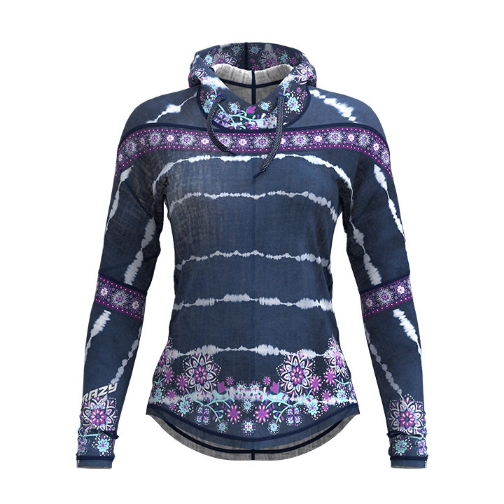 crazy Pull ibex tye dye W S26096131D-00X069