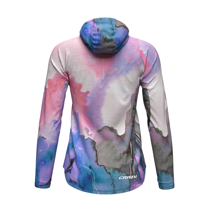 crazy Sun hoodie W pop black S26026084D-0063 retro