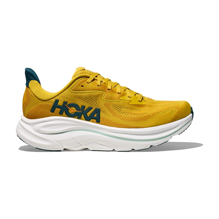 hoka Clifton 10 yellow gold tidal wave 1162030 YDT