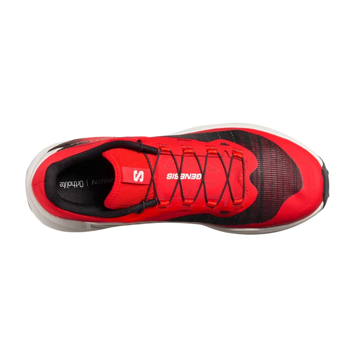 salomon Genesis fiery red lava falls black L49226500 alta