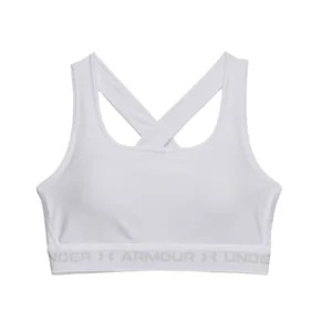 Crossback MID Bra White