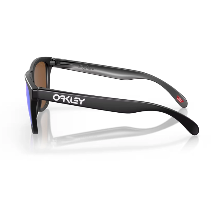 Oakley Frogskins matte black 9013H6 lato Oakley Frogskins matte black 9013H6 lato