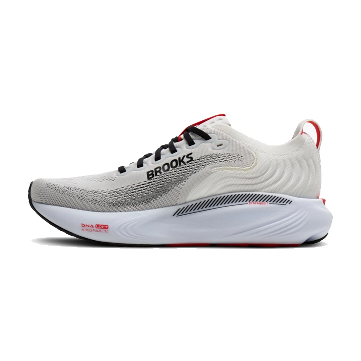 Brooks Adrenaline GTS 25 white black red 1104541D151 interno