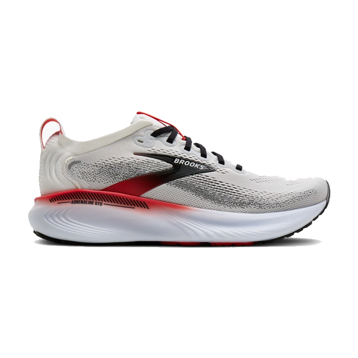 Brooks Adrenaline GTS 25 white black red 1104541D151