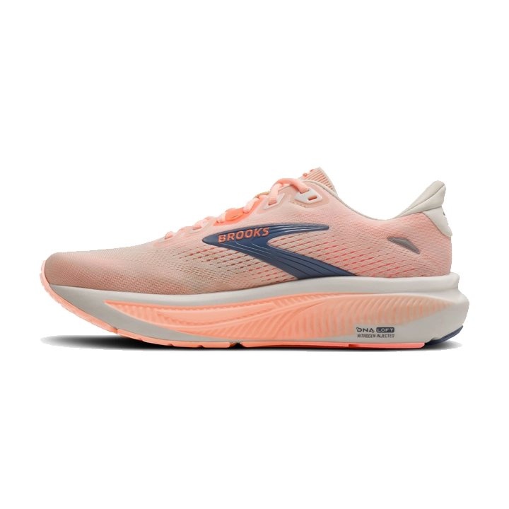 Brooks Ghost 18 W star white cyber peach grey 1204821B161 interno