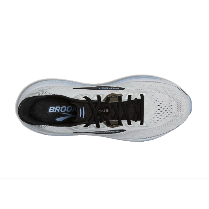 Brooks Ghost 18 white black open air 1104931D172 alta