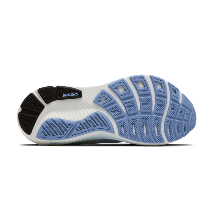 Brooks Ghost 18 white black open air 1104931D172 suola