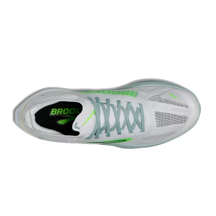 brooks Hyperion Max 3 white gray mist green 1104671D164 alta brooks Hyperion Max 3 white gray mist green 1104671D164 alta