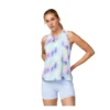 W Dash tank printed euphoryc halogen