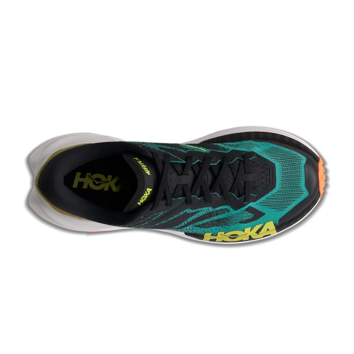 Hoka Mafate X black electric aqua 1161990 BCQ alta
