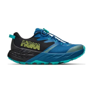 Hoka Speedgoat 7 big kids black night glow bl 1176635 BHTG