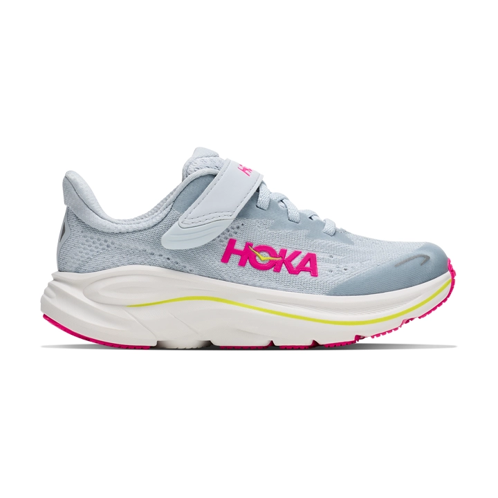 hoka Clifton 10 little kids overcast neon dra 1168873 OND hoka Clifton 10 little kids overcast neon dra 1168873 OND