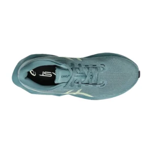 Asics Novablast 6 foggy teal illuminate yellow 1011C243 401 alta