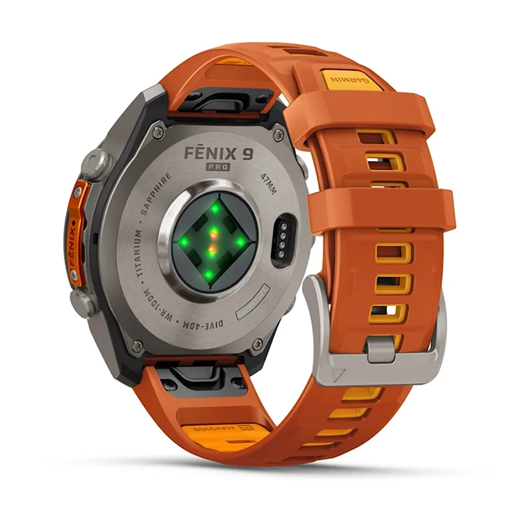 Garmin Fenix 9 Pro inReach 47mm autumn orange 010-04336-01 interno Garmin Fenix 9 Pro inReach 47mm autumn orange 010-04336-01 interno