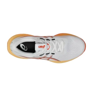 Asics Cumulus 28 white energy orange 1011C143 101 alta