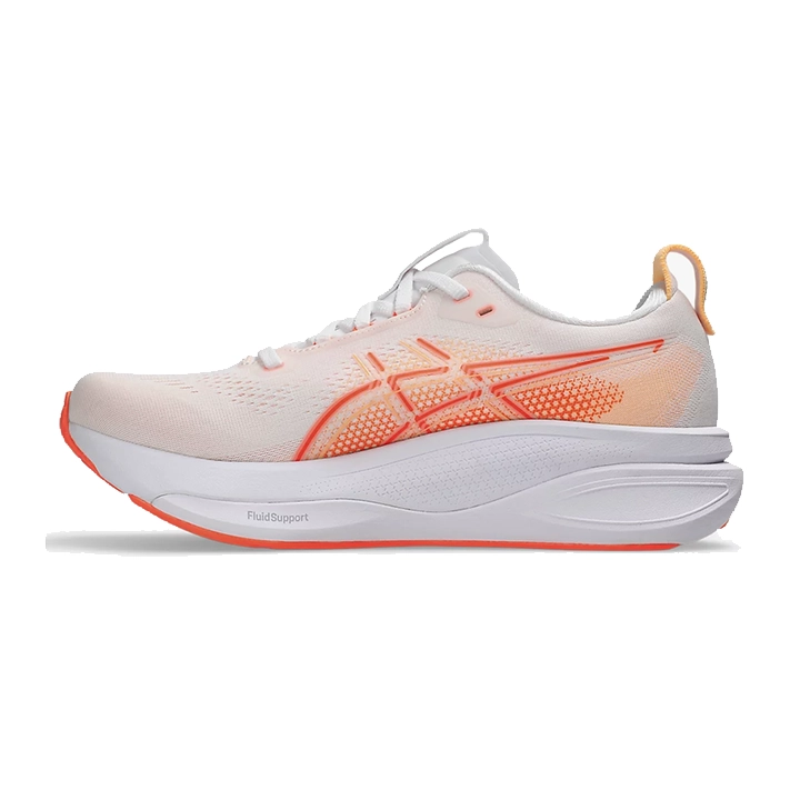 Asics Kayano 33 white vivid coral 1012B939 101 intenro Asics Kayano 33 white vivid coral 1012B939 101 intenro