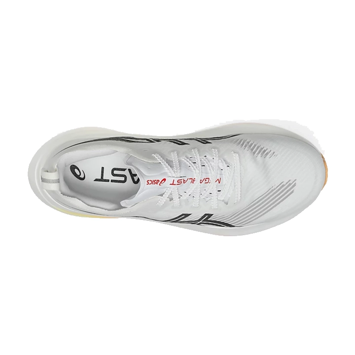 Asics Megablast white orange glow 1013A170 101 alta