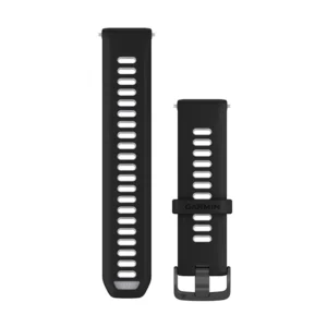 CINTURINO 22MM BLACK/WHITE
