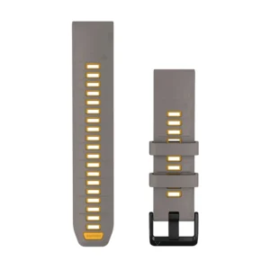 Garmin Cinturino 22mm silver gray dakota yellow 010-14507-02
