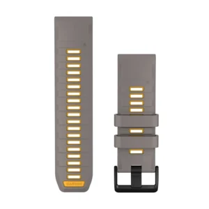 Cinturino 26mm silver gray dakota yellow