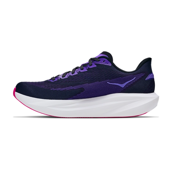 Hoka Mach 7 W carbon black cosmic purple 1171938 CKCS interno