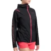 Pocketshell JKT W black/hibiscus
