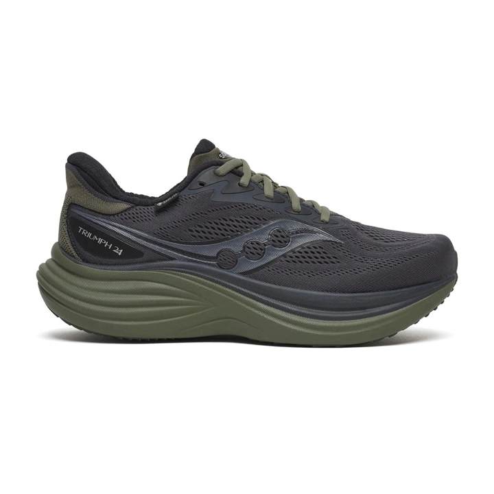 Saucony Triumph 24 GTX ebony fatigue S101651-1001 Saucony Triumph 24 GTX ebony fatigue S101651-1001