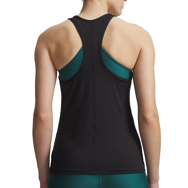 UnderArmor TECH MESH RACER T-SHIRT BLACK 6009989-0001 retro UnderArmor TECH MESH RACER T-SHIRT BLACK 6009989-0001 retro
