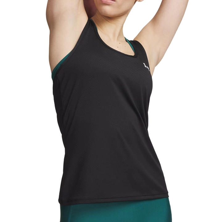 UnderArmor TECH MESH RACER T-SHIRT BLACK 6009989-0001 UnderArmor TECH MESH RACER T-SHIRT BLACK 6009989-0001
