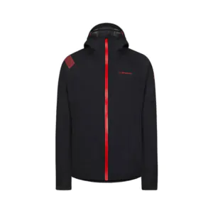 Run jkt W Black/Hibiscus