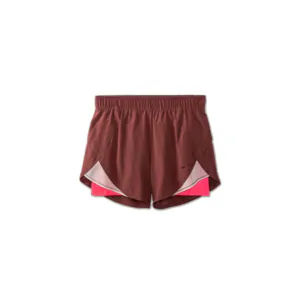 Chaser 5" 2in1 short W terracotta/rosewater