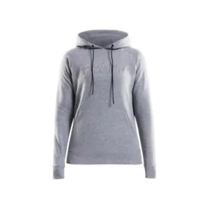 Overhead logo hoody W grey