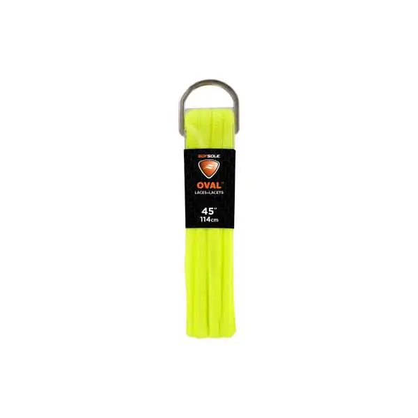 confezione sof sole lacci ovali cm 120 gialli