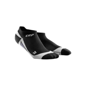 NO SHOW SOCKS BLACK/GREY W