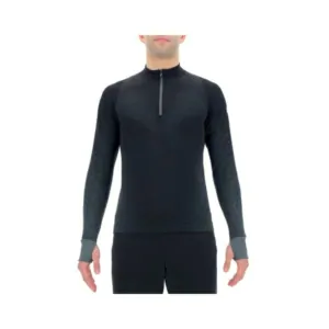 uyn exceleration shirt long sl.zip up fronte